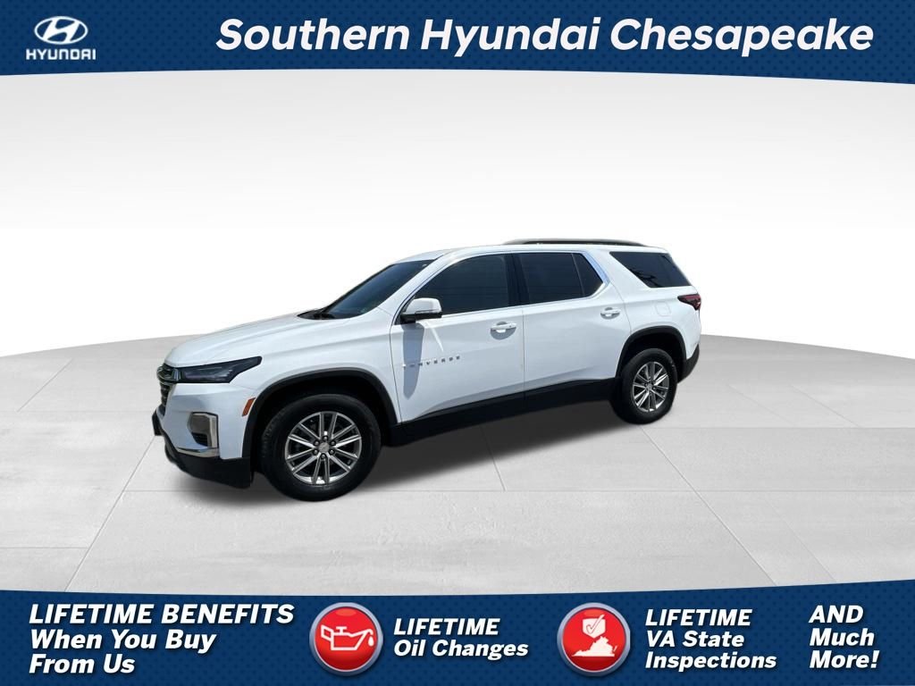 Used 2023 White Chevrolet LT image 1