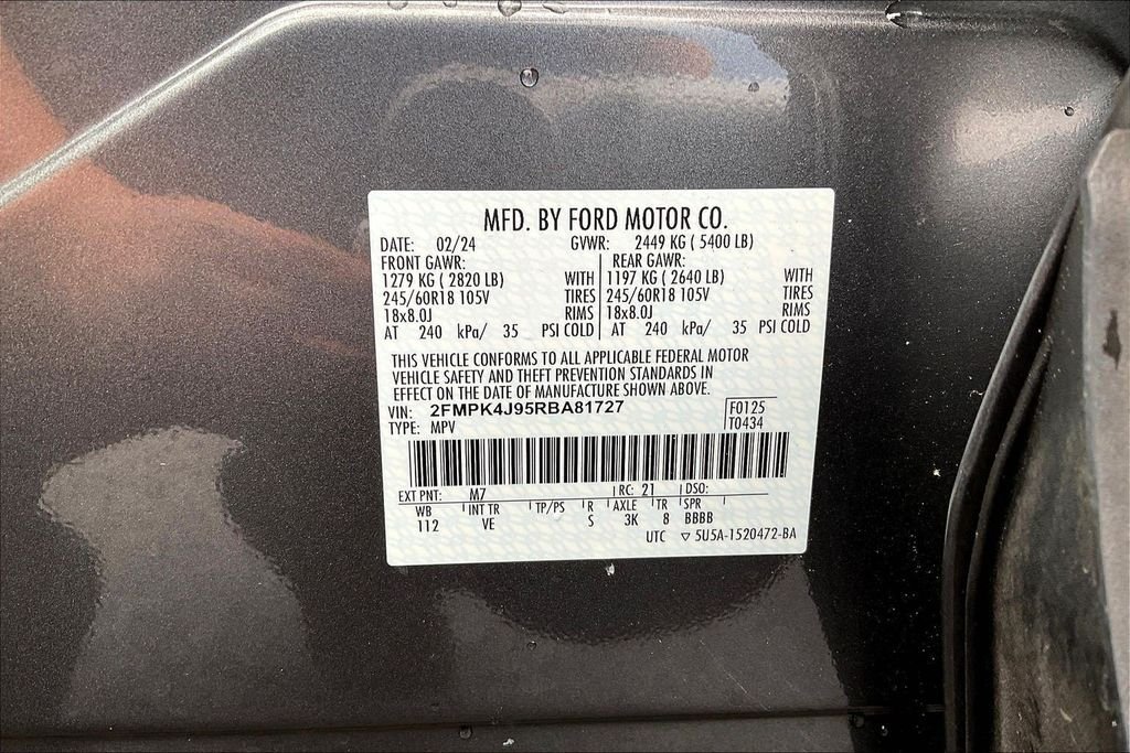 Used 2024 Gray Ford SEL image 23