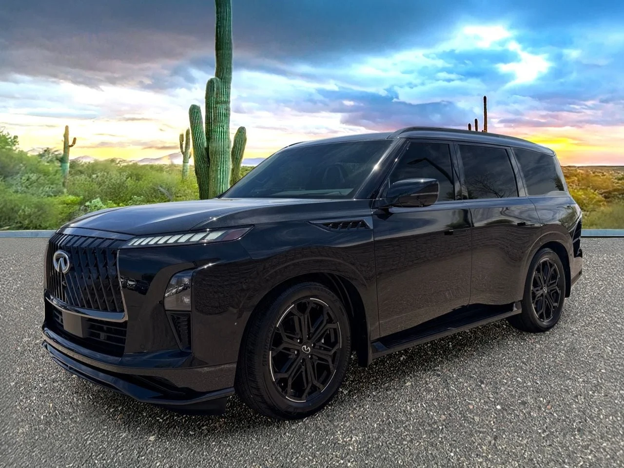 New 2027 MINERAL BLACK INFINITI Sport 4WD image 5