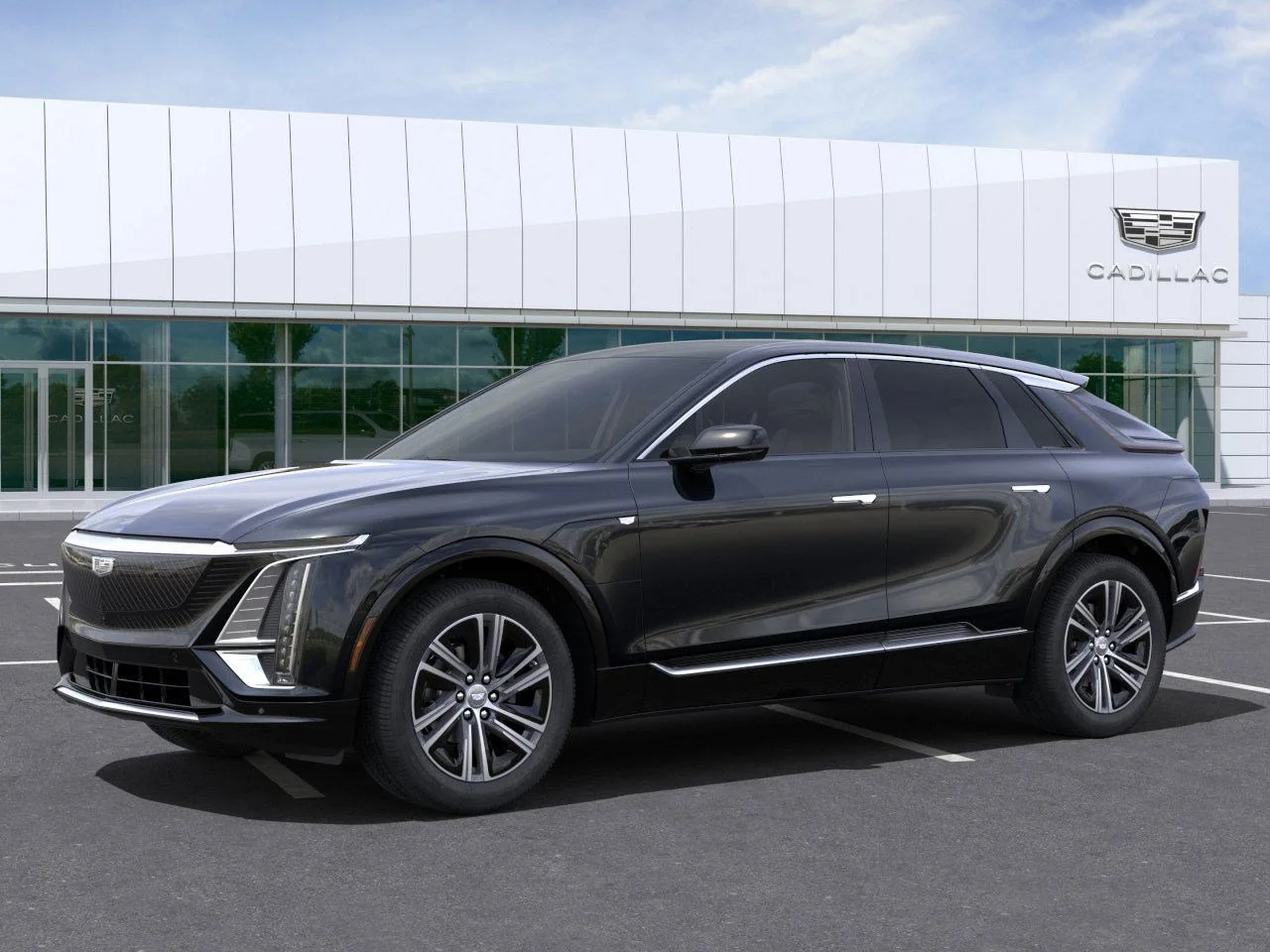 New 2025 Stellar Black Metallic Cadillac Luxury 1 image 2
