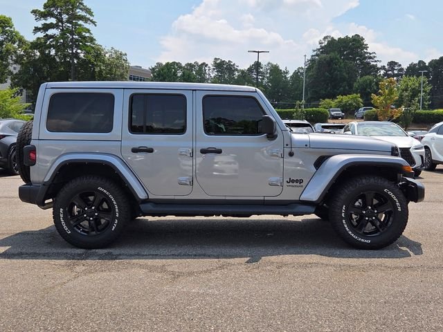 Used 2021 Silver Jeep Unlimited Sahara Altitude image 6