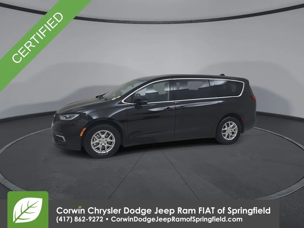 Certified Used 2024 Black Chrysler Touring L image 8