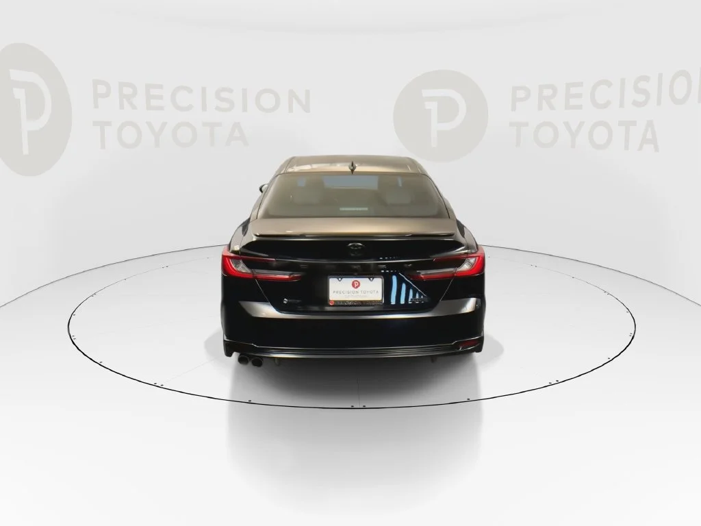 Used 2025 Midnight Black Metallic Toyota XSE image 6