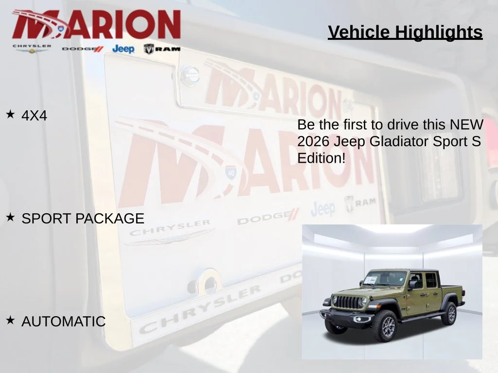 New 2026 Green Jeep Sport S image 5