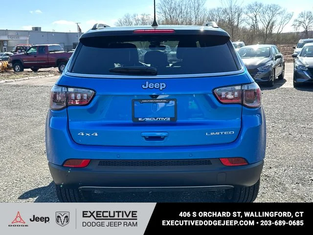Used 2024 Blue Jeep Limited image 3