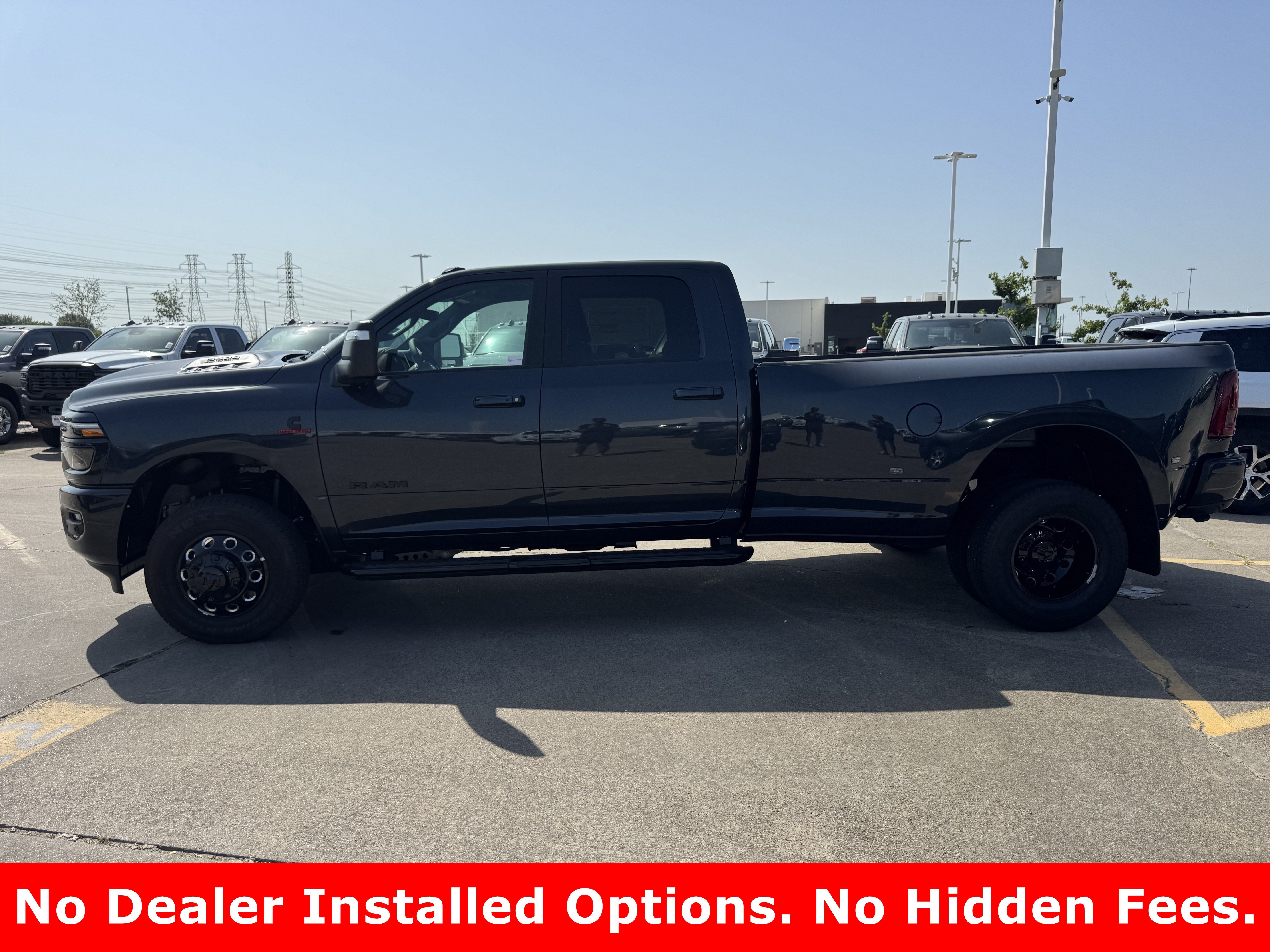 New 2026 Forged Blue Metallic Exterior Paint RAM Laramie image 4