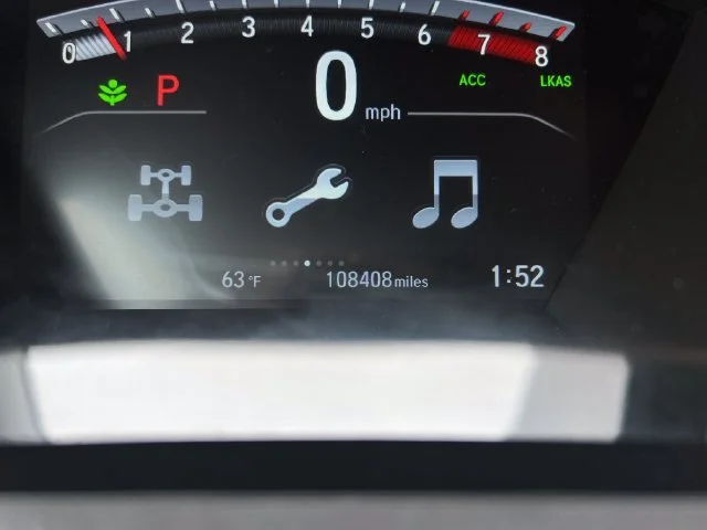 Used 2017 Obsidian Blue Pearl Honda EX image 20