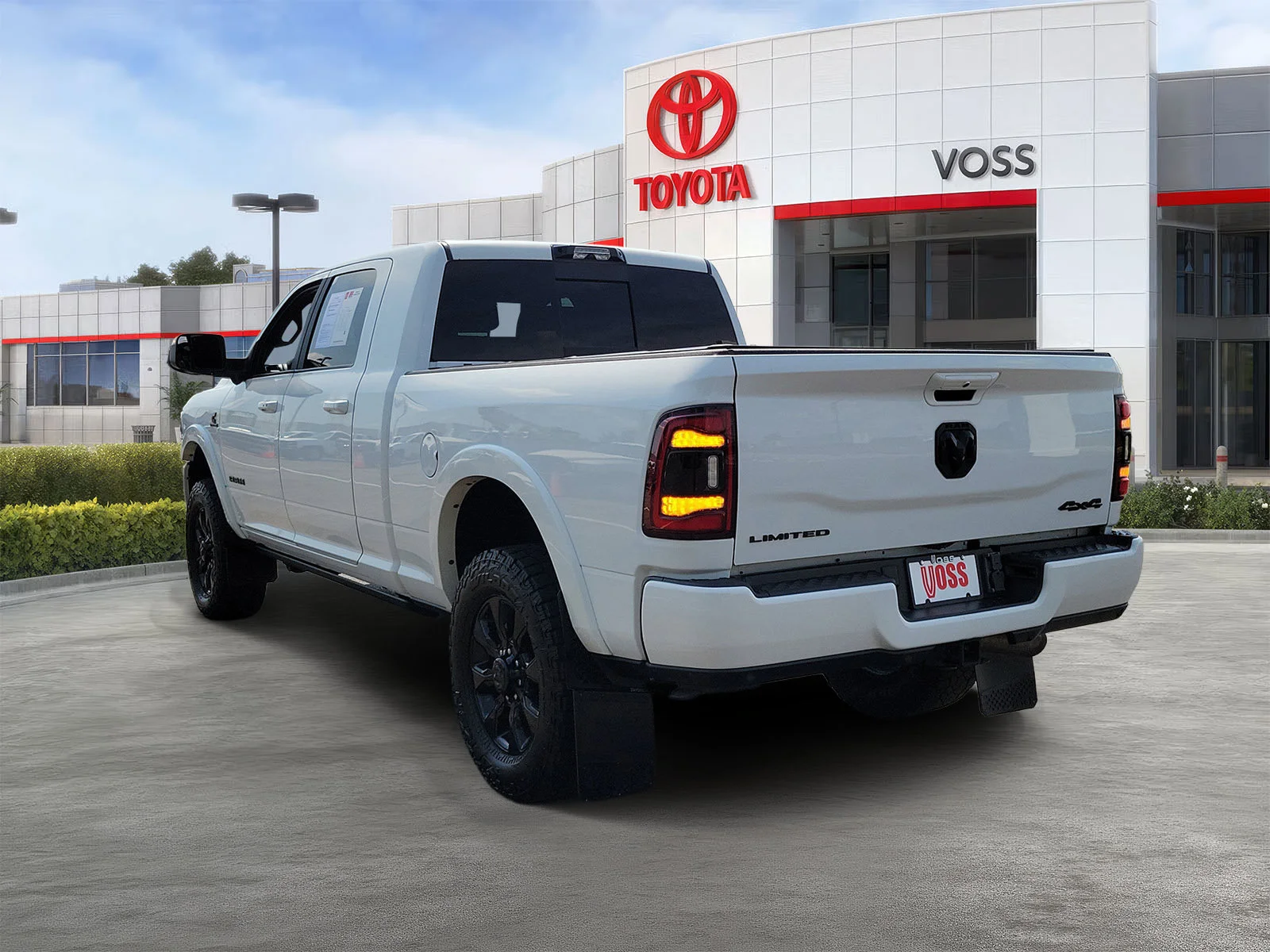 Used 2022 Bright White Clear Coat Ram Limited image 3