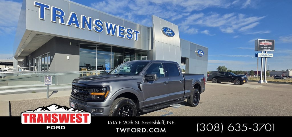 New 2026 Carbonized Gray Metallic Ford XLT image 1