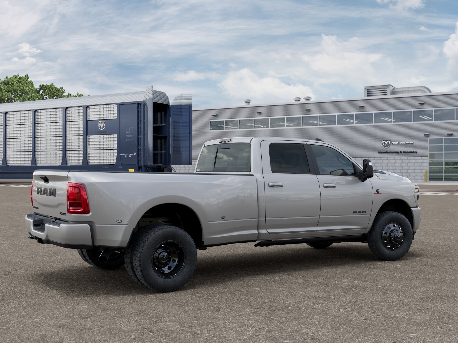 New 2026 Silver-Zynith Exterior Paint RAM Laramie image 23