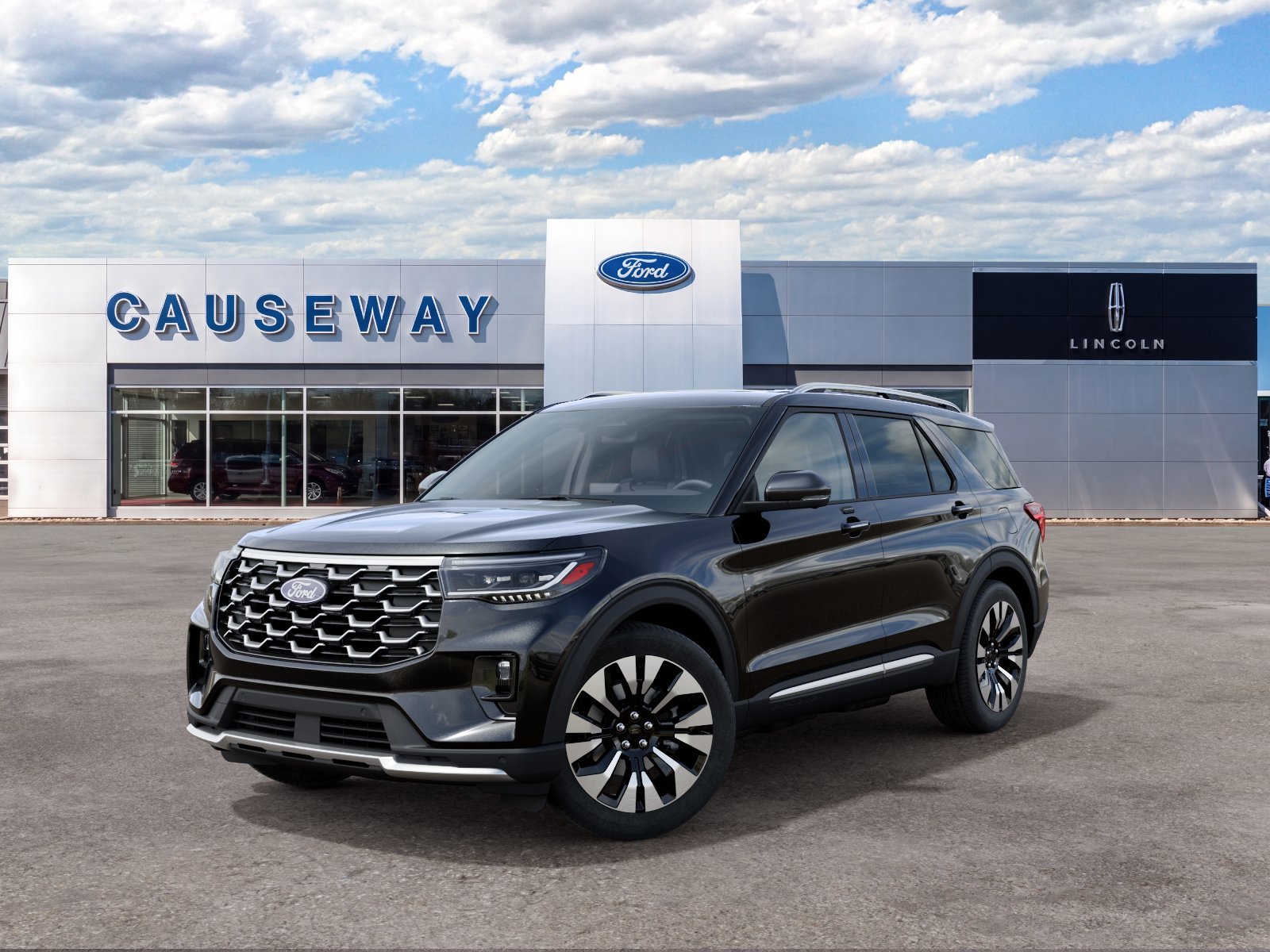 New 2027 Agate Black Metallic Ford Platinum™ image 2