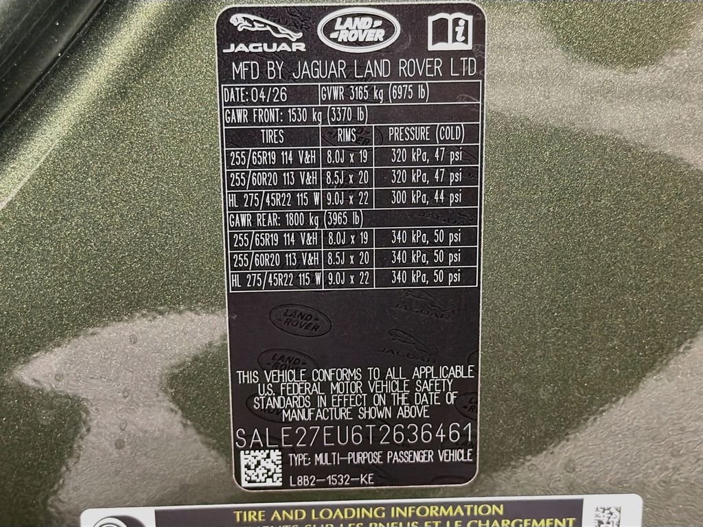 New 2026 Woolstone Green Land Rover X-Dynamic SE image 34