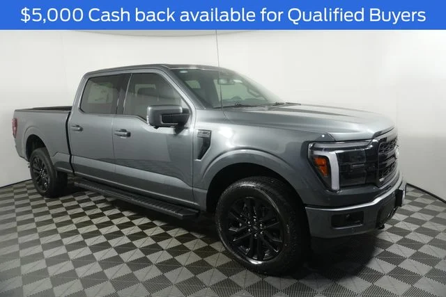 New 2026 Carbonized Gray Metallic Ford Lariat® image 2