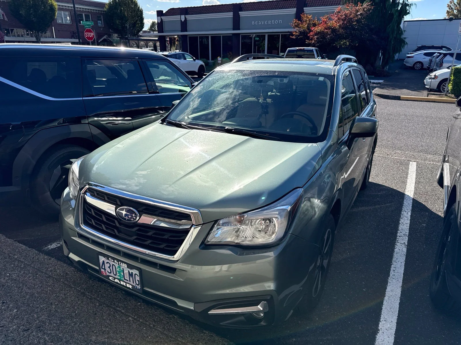 Used 2018 Jasmine Green Metallic Subaru 2.5i Premium image 1