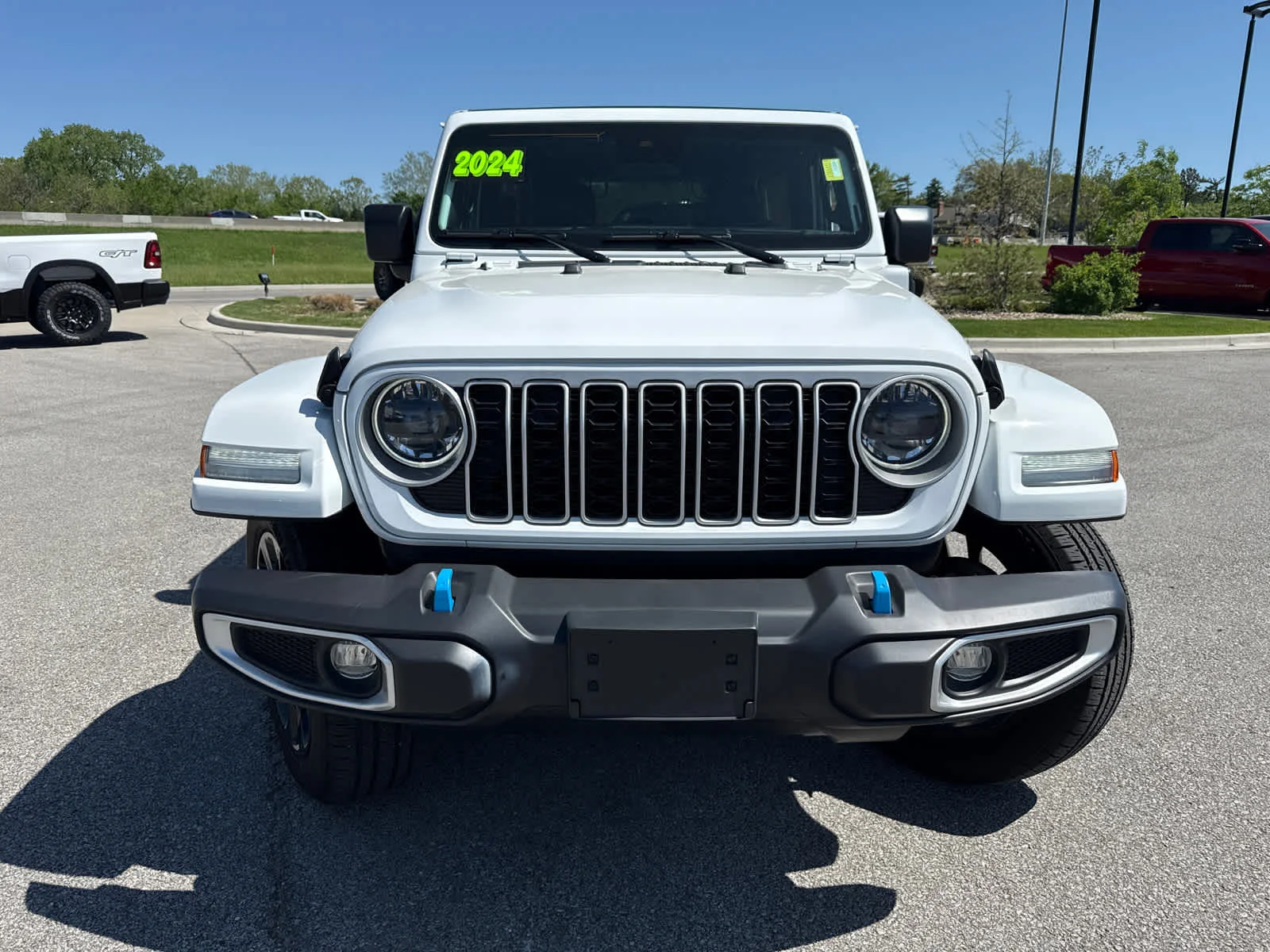 Used 2024 Jeep Wrangler 4xe Sahara 4XE with VIN 1C4RJXP65RW163597 for sale in Kansas City
