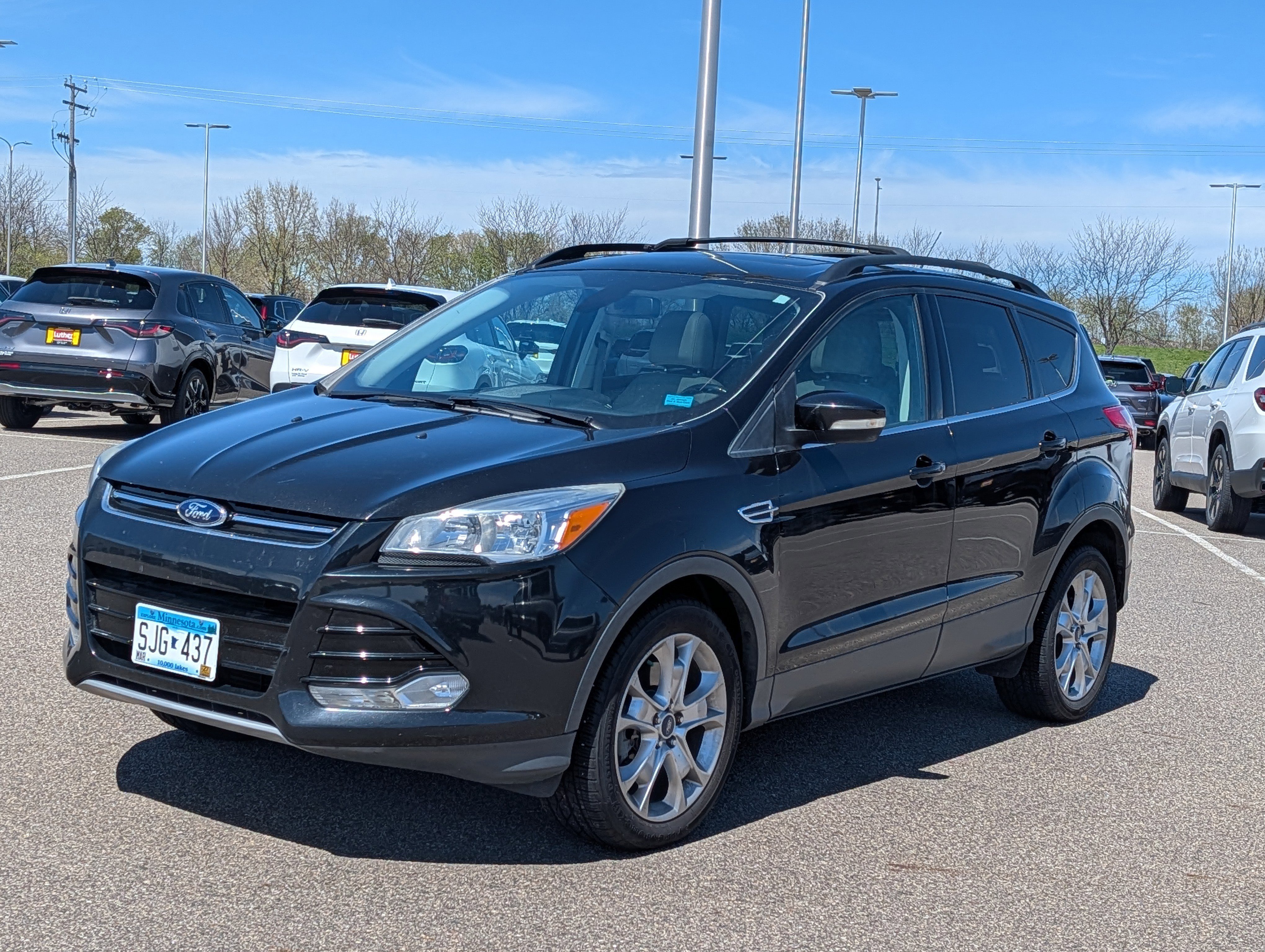 Used 2013 Ford Escape SEL with VIN 1FMCU9HX5DUA57683 for sale in Waite Park, Minnesota