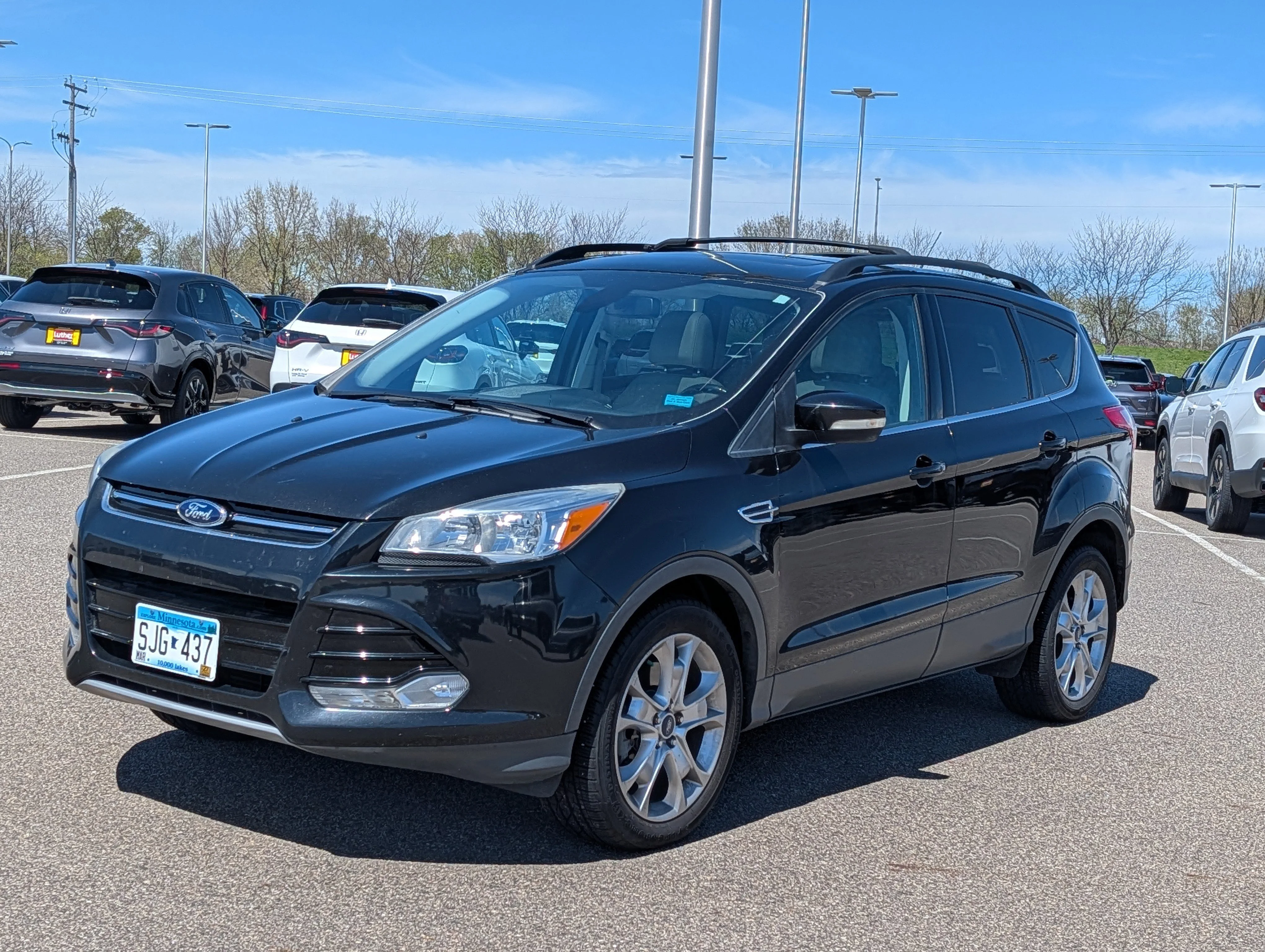 Used 2013 Ford Escape SEL with VIN 1FMCU9HX5DUA57683 for sale in Waite Park, Minnesota