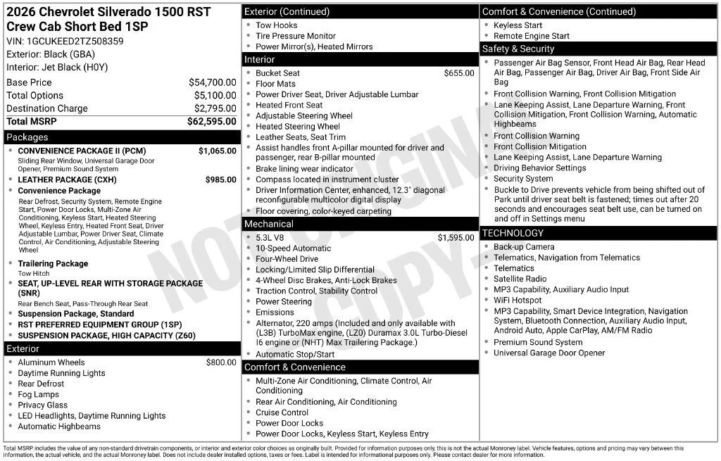 2026 Chevrolet Silverado 1500 RST - Photo 27