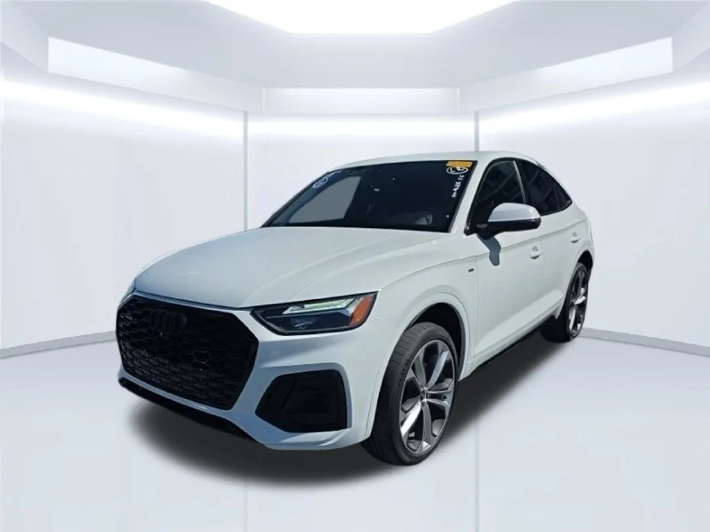 Certified Used 2023 White Audi 45 S line Premium image 2