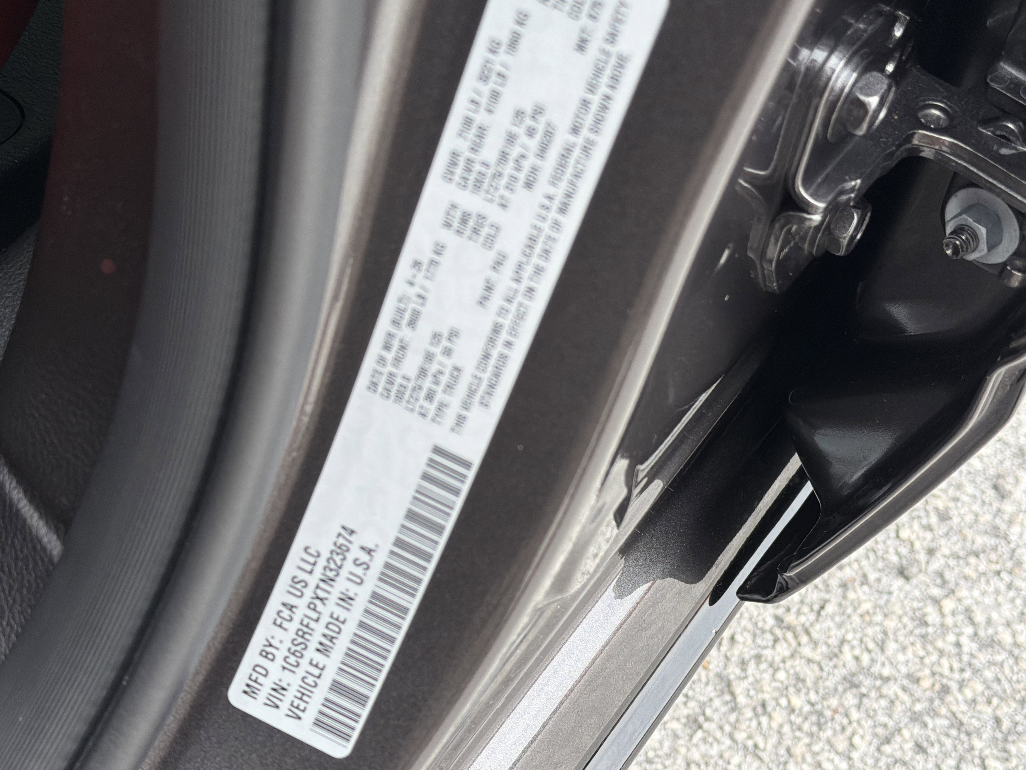 New 2026 Granite Crystal Metallic Clear-Coat Exterior Paint RAM Rebel image 36
