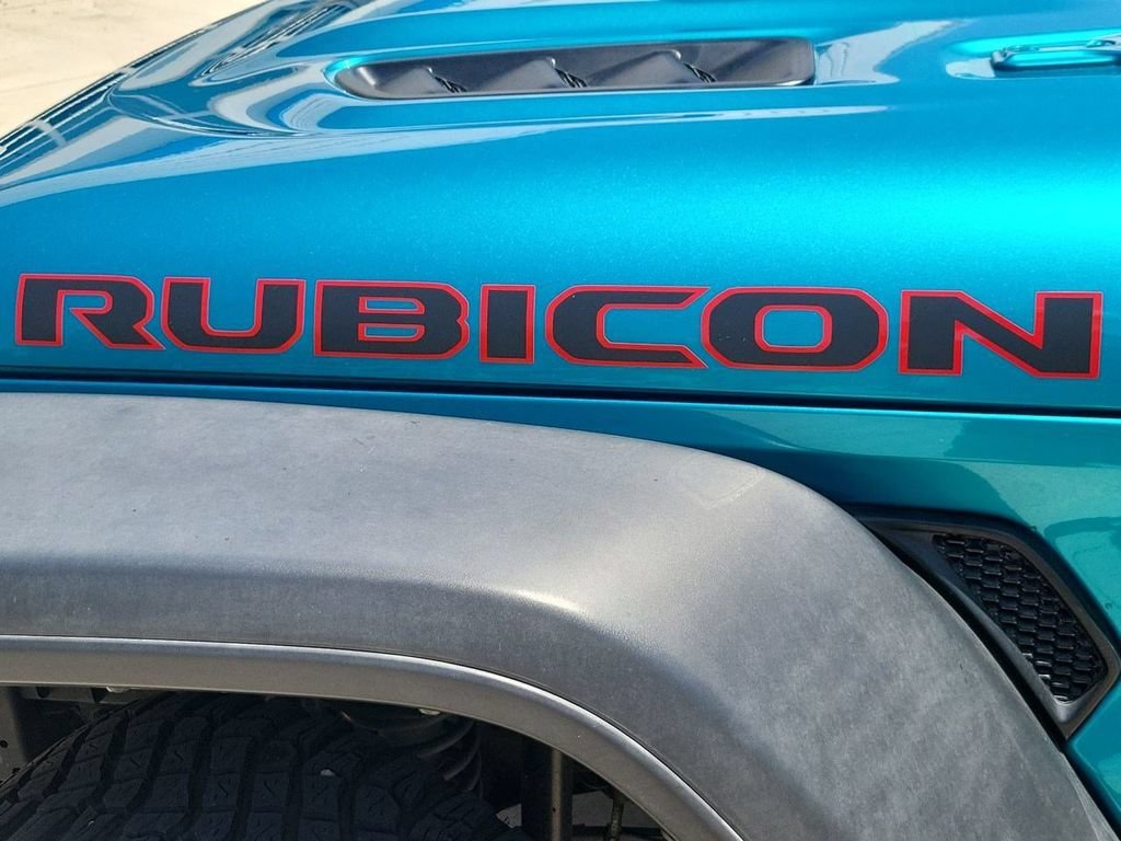 Used 2020 Teal Jeep Rubicon 4x4 image 39