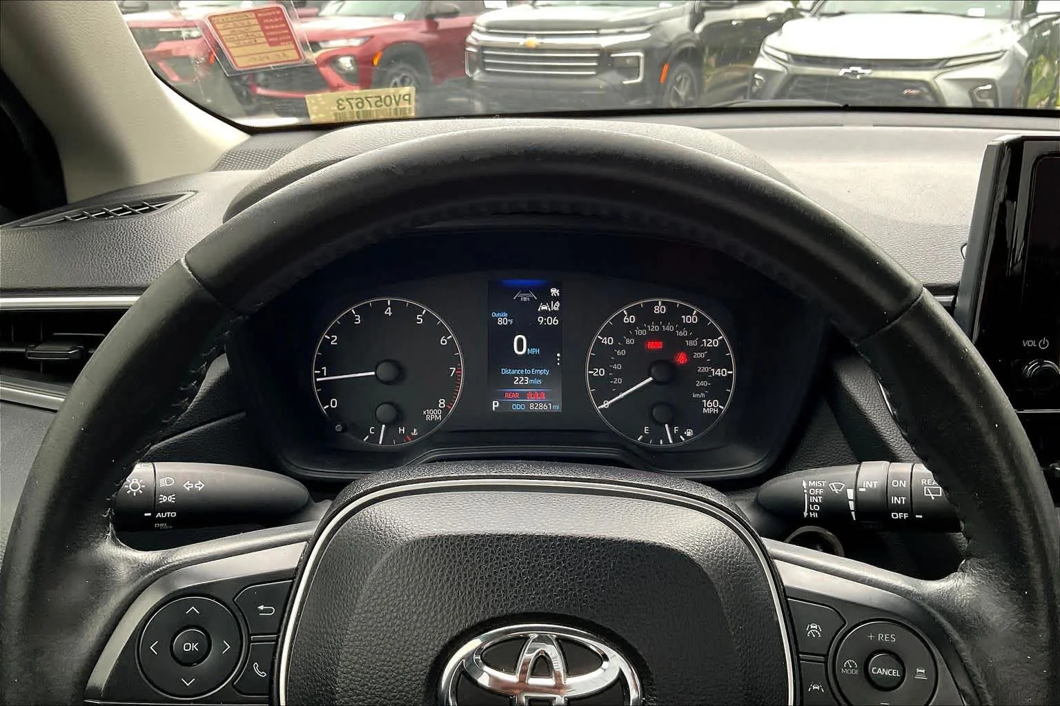 Used 2023 Jet Black Toyota LE image 25