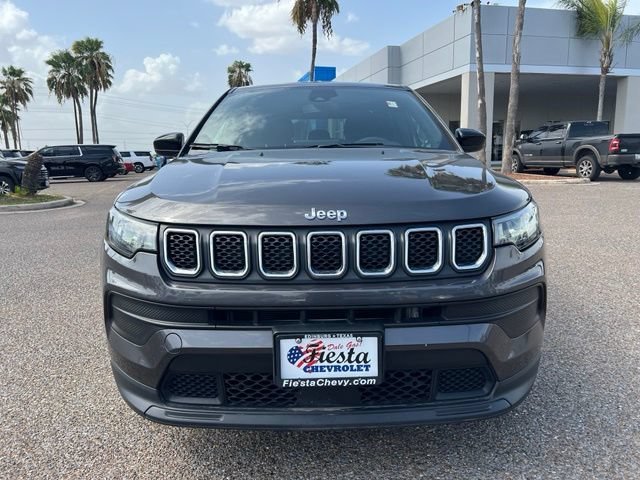 Used 2024 Jeep Compass Sport with VIN 3C4NJDAN9RT575833 for sale in Edinburg, TX