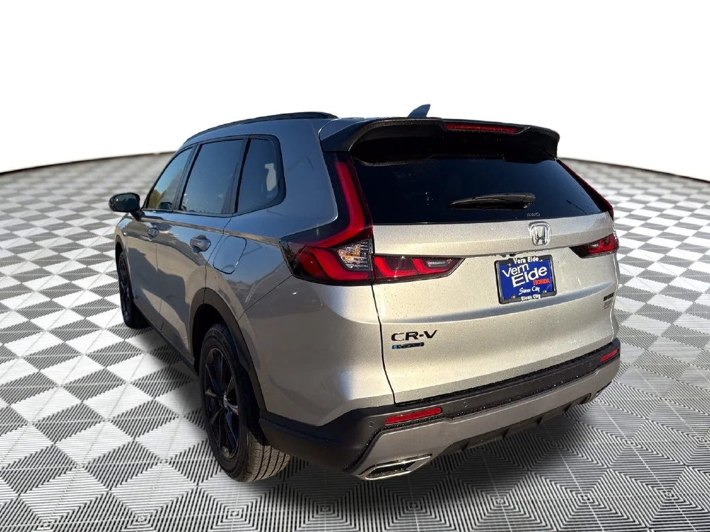 New 2027 Solar Silver Metallic Honda Sport-L Hybrid AWD image 3