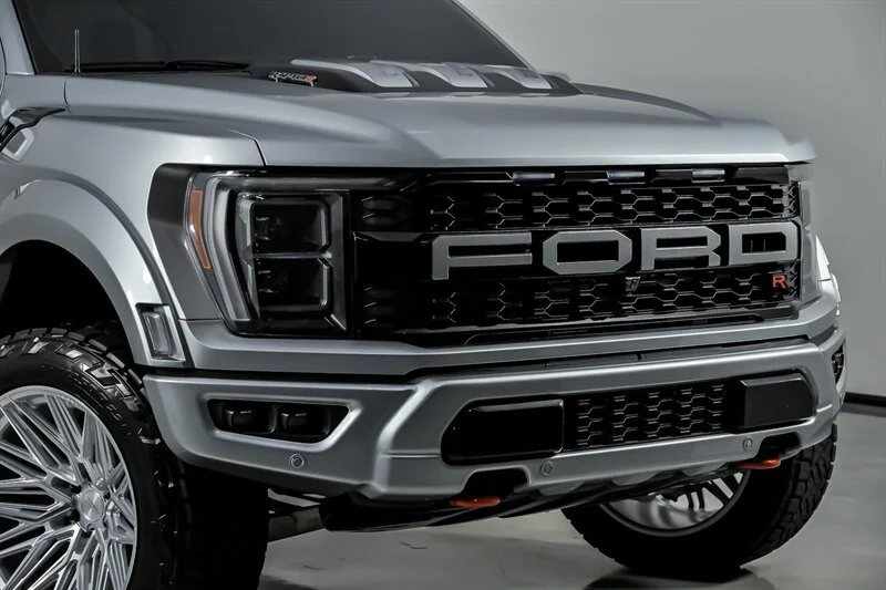 Used 2023 Iconic Silver Ford Raptor-OVER $40K MODS-WHIPPLE SUPERCHARGED! image 2