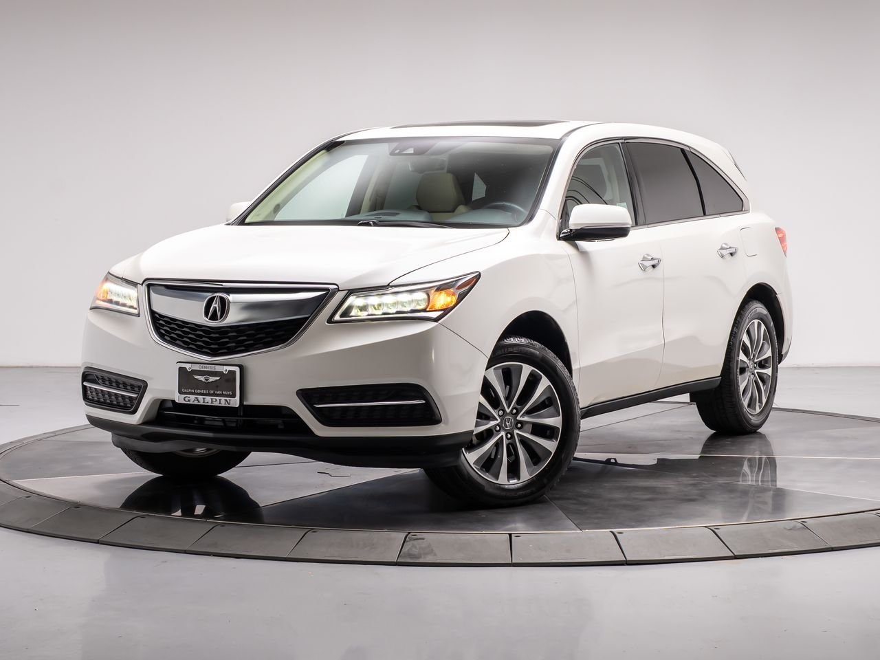Used 2016 White Diamond Pearl Acura Tech image 1