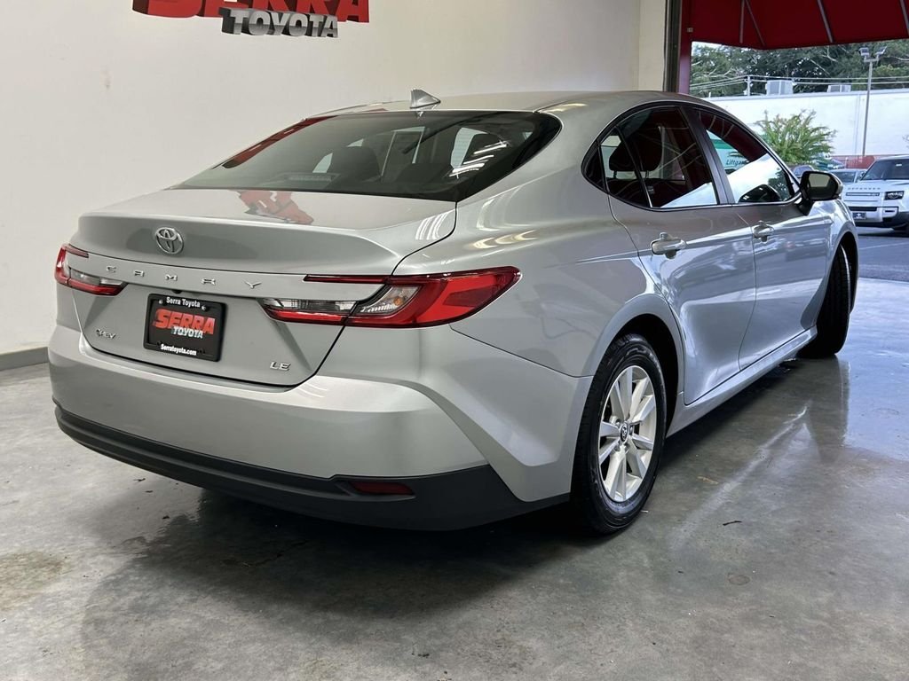 Certified Used 2025 Silver Toyota LE image 3