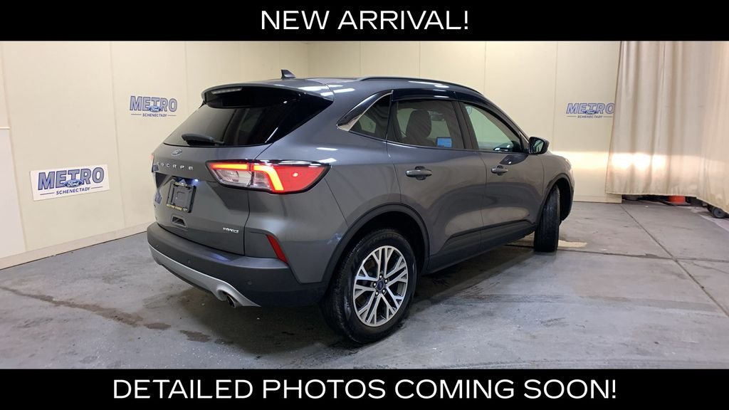 Certified Used 2021 Gray Metallic Ford SEL image 3
