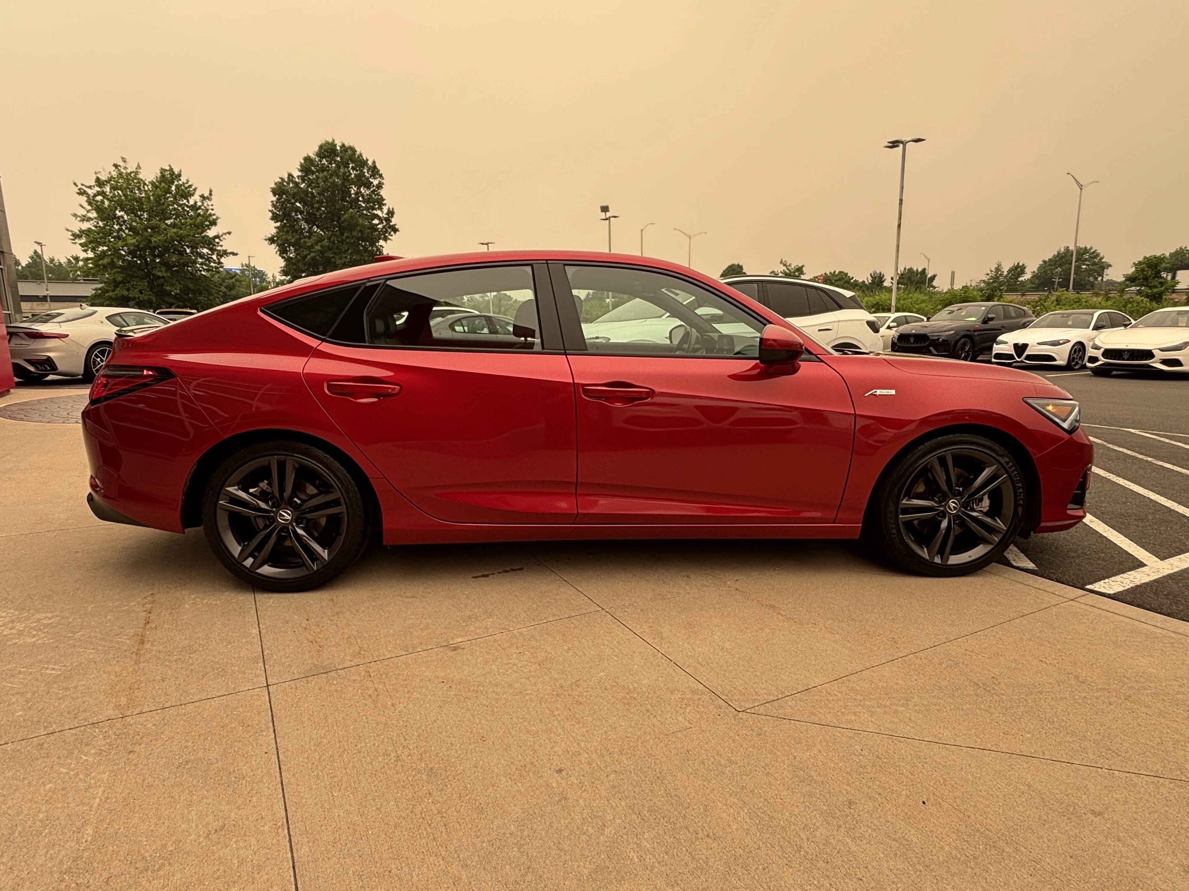 Used 2025 Performance Red Pearl Acura A-Spec Package image 10