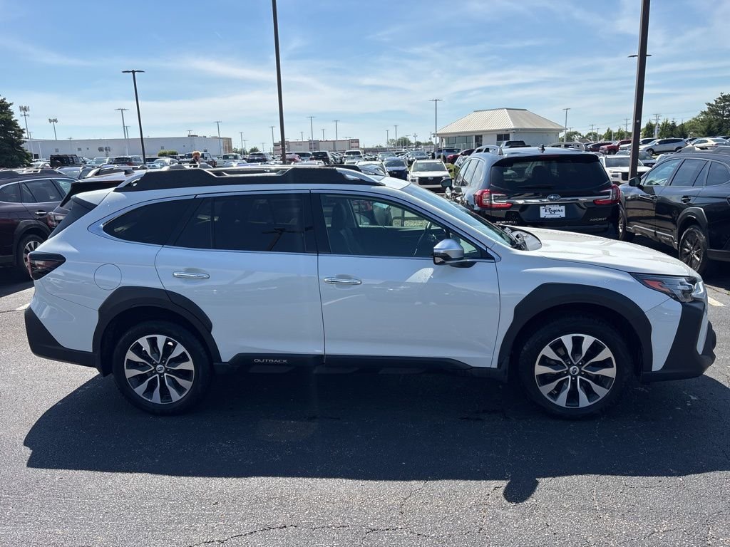 Certified Used 2025 White Subaru Touring image 2
