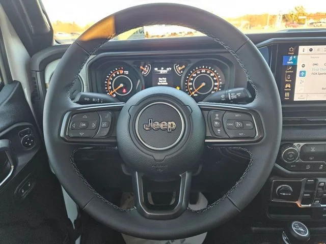 New 2026 Bright White Clear-Coat Exterior Paint Jeep Sport S image 14