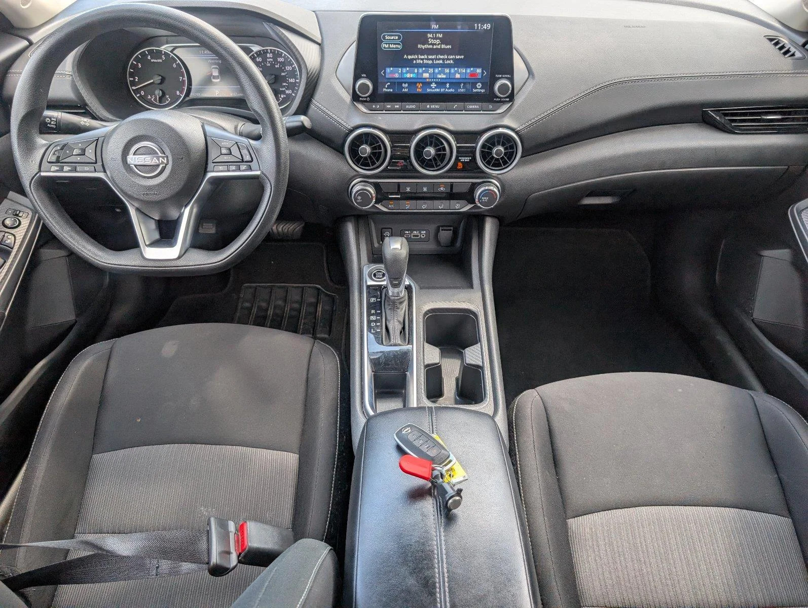 Used 2025 Super Black Nissan SV image 33
