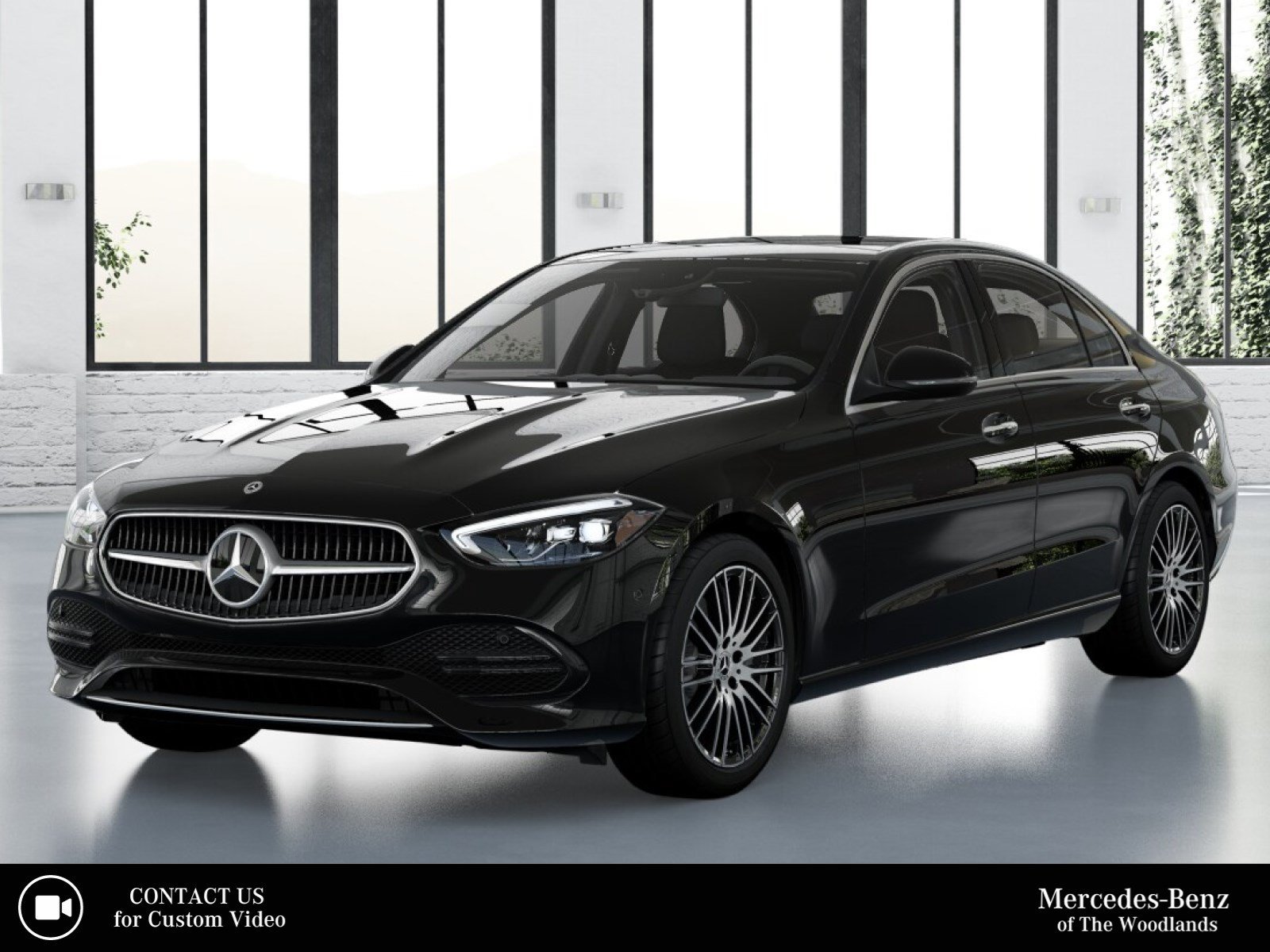 New 2026 Black Mercedes-Benz C 300 image 1