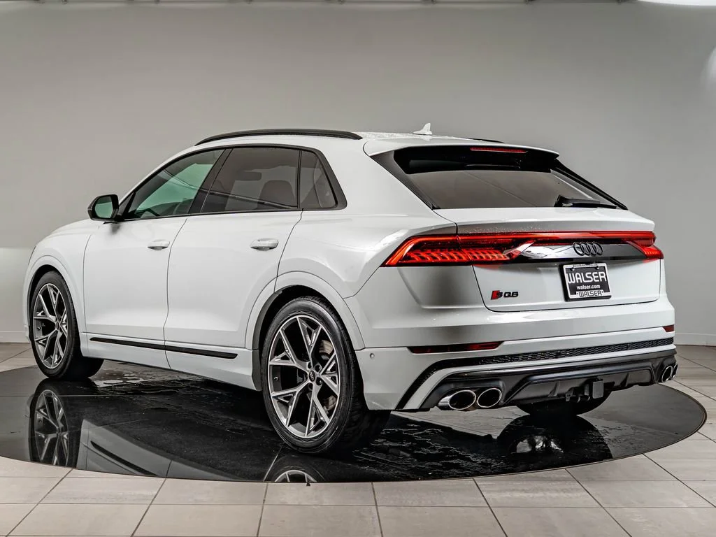 Used 2023 Glacier White Audi 4.0T Prestige image 7