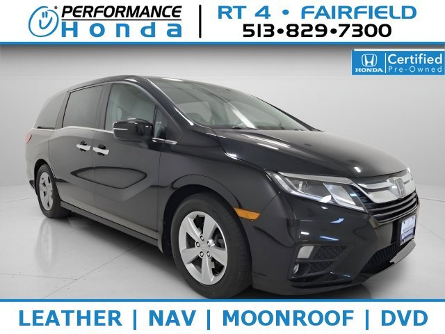 Certified Used 2019 Crystal Black Pearl Honda EX-L w/Navi/RES image 1