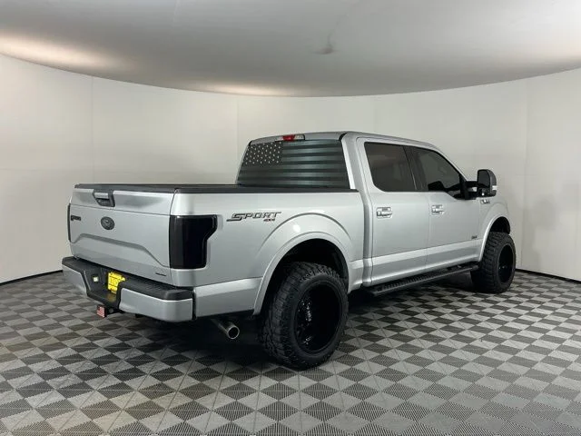 Used 2016 Ingot Silver Metallic Ford XLT image 4