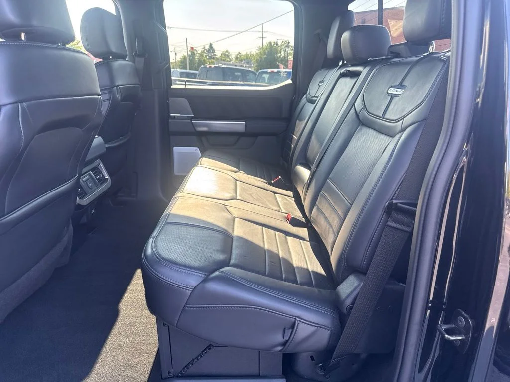 Used 2025 Black Metallic Ford Platinum image 32