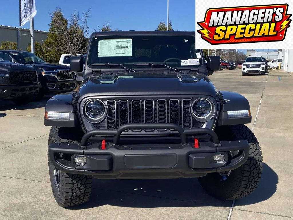 New 2026 Granite Crystal Metallic Clear-Coat Exterior Paint Jeep Rubicon image 33