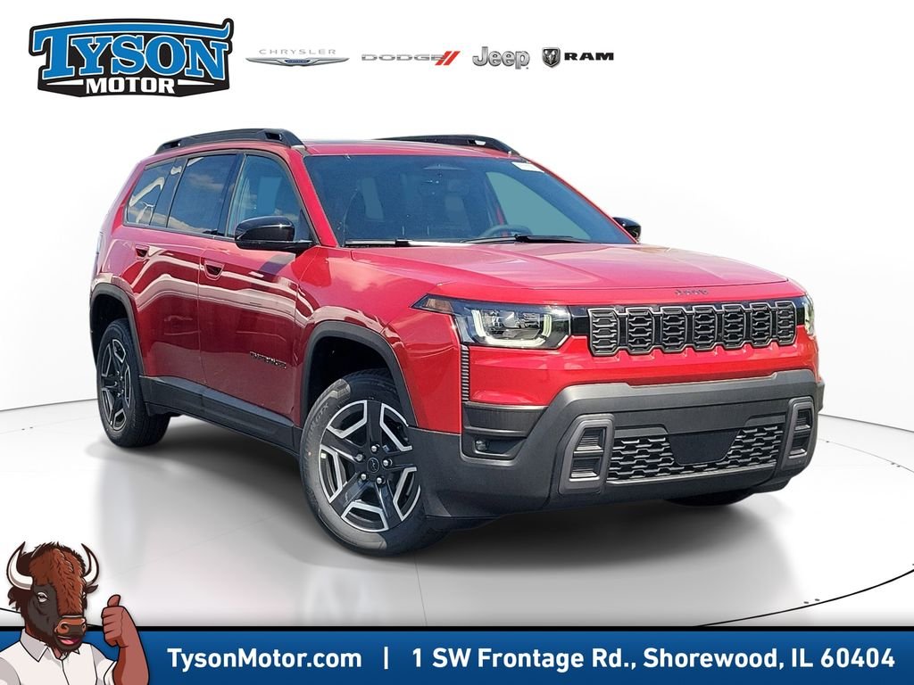 New 2026 Red Hot Pearl-Coat Exterior Paint Jeep Limited image 1