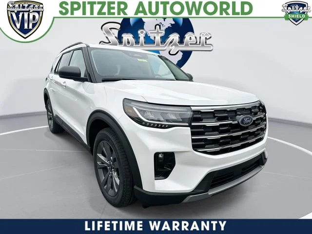 New 2026 Star White Metallic Tri-Coat Ford Active image 1
