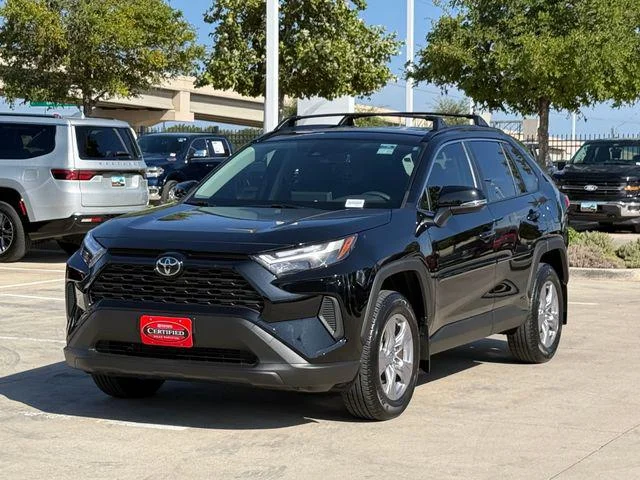 Certified Used 2025 MIDNIGHT BLACK METAL Toyota Hybrid XLE image 8