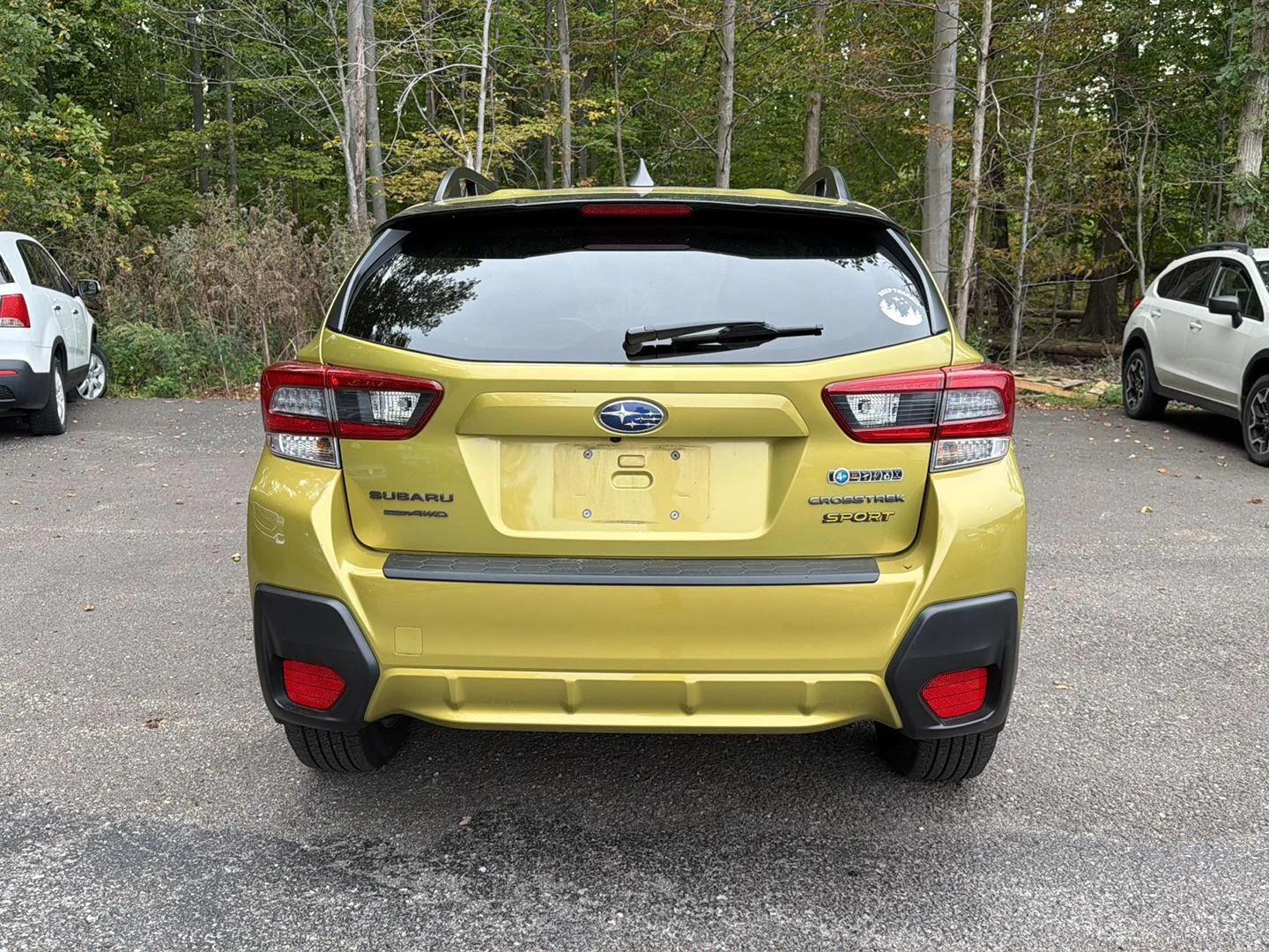 Used 2021 Plasma Yellow Pearl Subaru Sport image 9