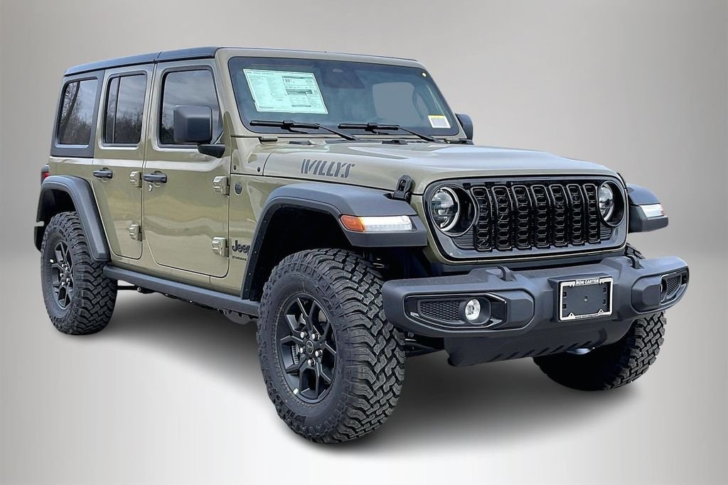 New 2026 Jeep Wrangler Willys 4D Sport Utility