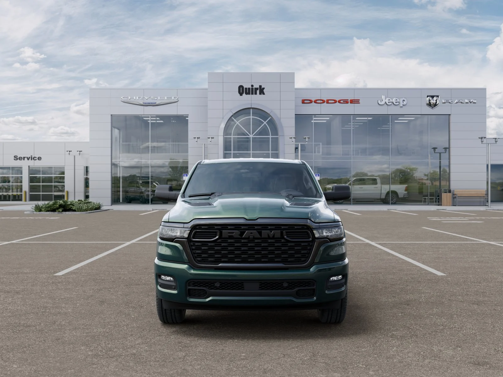 New 2026 Serrano-Green Metallic Exterior Paint RAM Express image 6
