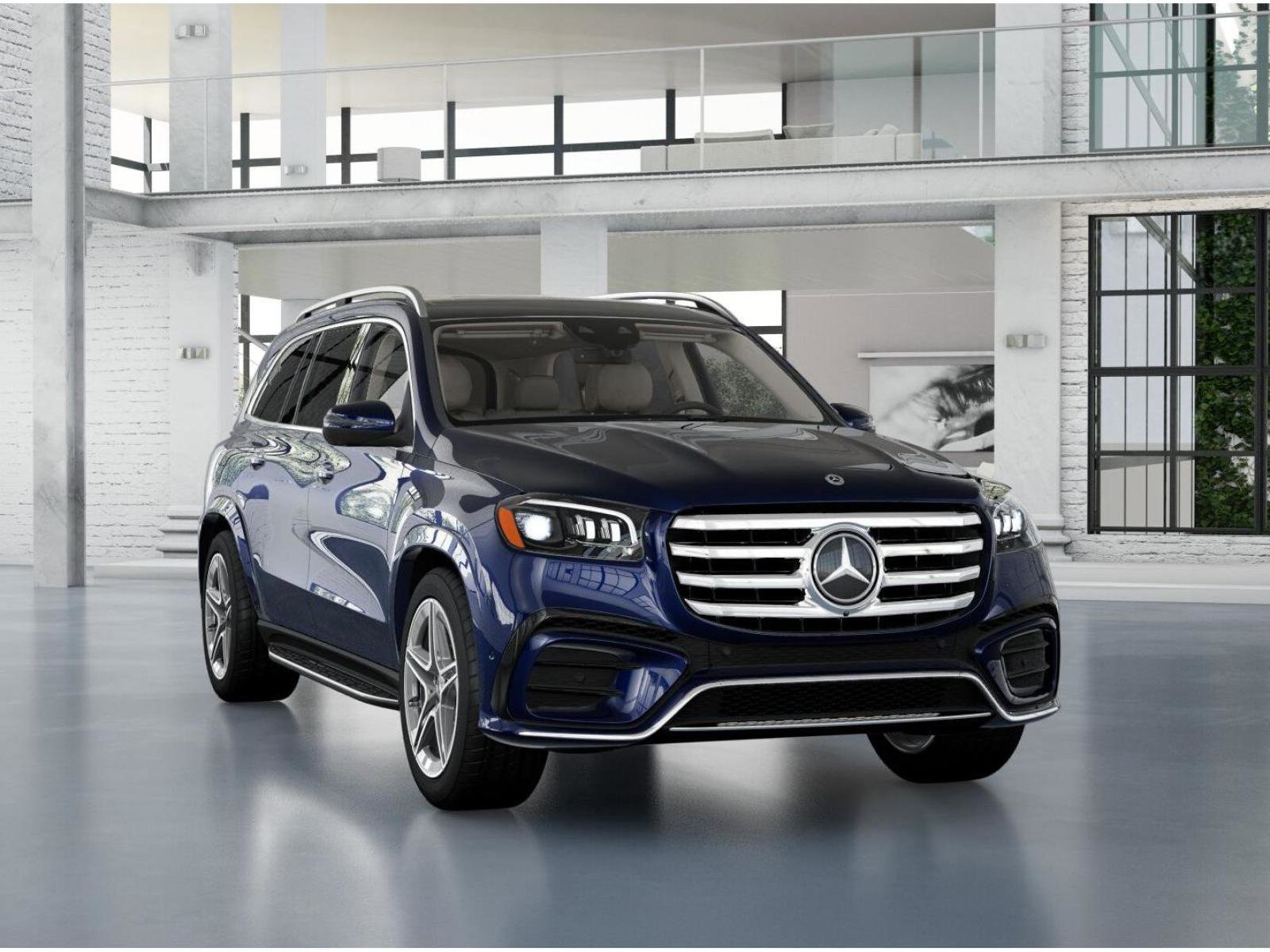 New 2026 MANUFAKTUR Mystic Blue Metallic Mercedes-Benz GLS 450 image 9