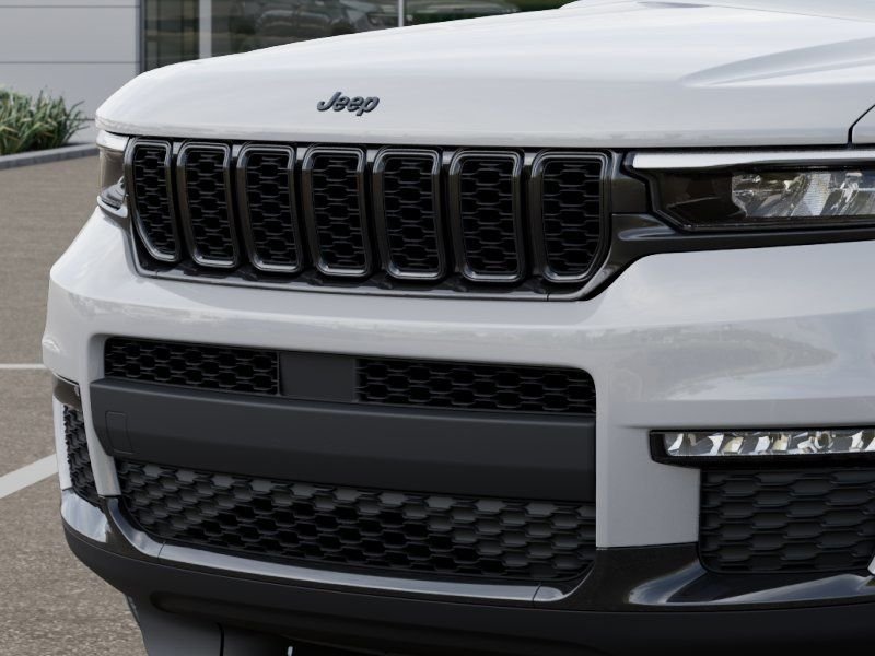 New 2025 Bright White Clear-Coat Exterior Paint Jeep Limited image 12